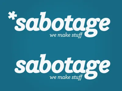Another Idea... feedback logo sabotage