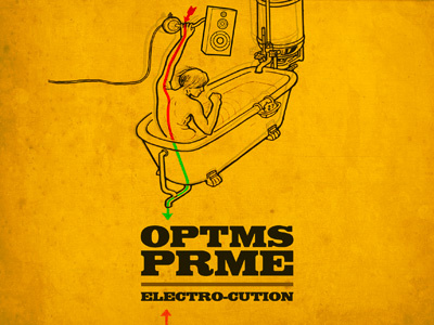 Album-Cover OPTMS PRME album artwork cover illustration optms prme record