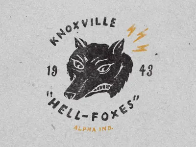 Mike-hell J. Fox illustration lettering process