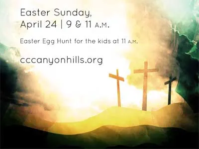 Happy Easter! christian color cross easter photoshop quicksand