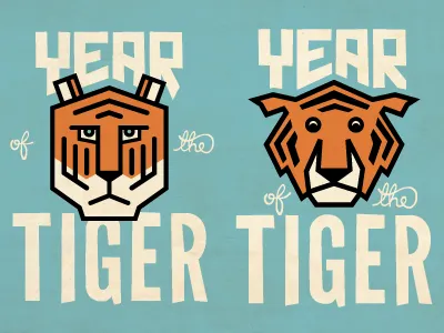 Year of the Tiger orange stripes tiger year of the tiger