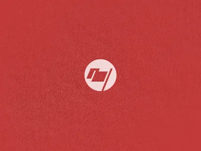 Flag logo/icon flag icon identity logo red simple texture