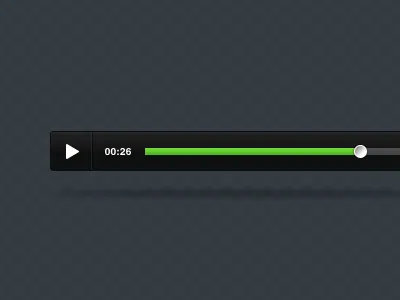 UI Player player psd ui video