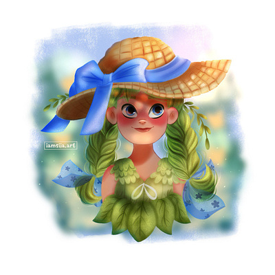 Just little girl bookcharacter character design characterdesign drawingchallenge drawthisinyourstylechallenge dtiyschallenge kidlitart kidsillustration magicart procreateartist