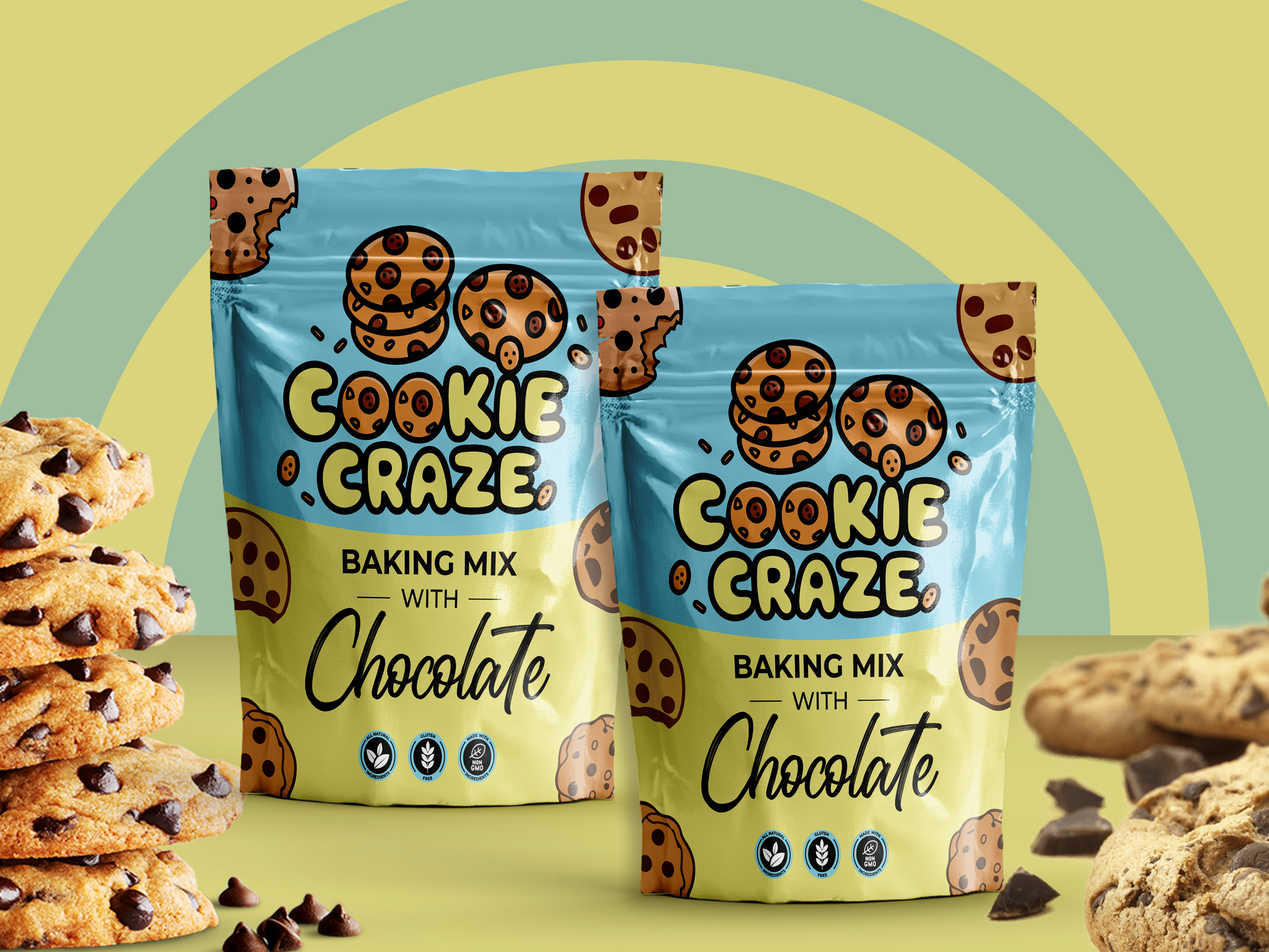 Example of Minimal Packaging Design &  Pouch Design