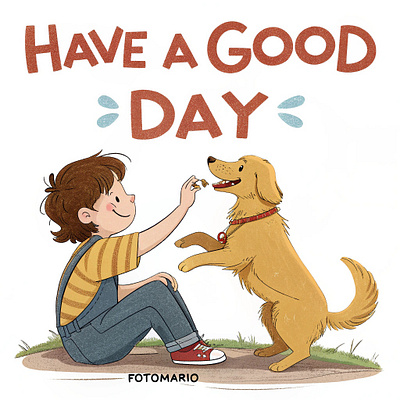 funny dog graphic design illustration vector