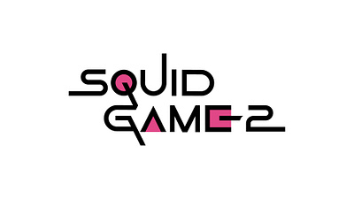 Squid Game Logo Animation animation graphic design logo motion graphics ui