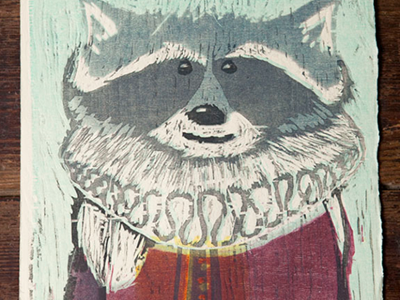 First Shot grunge woodcut