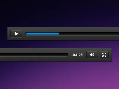 Player UI audio player ui video