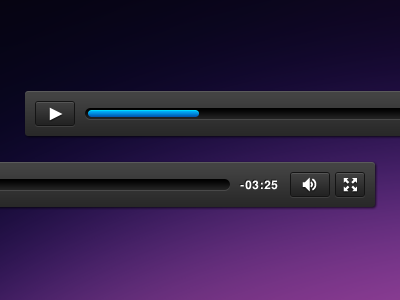 Player UI audio player ui video