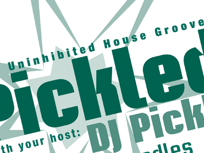 Old Stuff #3: dj party poster layout print