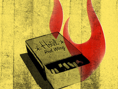 Mr. Siegal 12by30 illustration tom waits