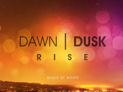Sketch of the upcoming mix Dawn I Dusk : Rise artwork cover cover album music photoshop