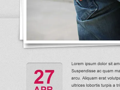 Photogallery • Pretty Perfect Strangers borders date photo photogallery