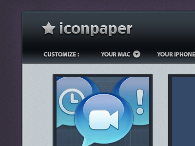 Iconpaper in colors iconpaper website wordpress