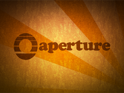 Aperture 70s Logo Wallpaper aperture portal 2 spoiler wallpaper