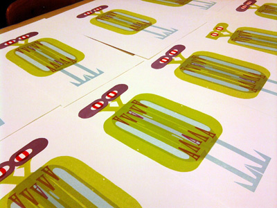 Type Monster No.1 design graphic design letterpress letterpress printing printing wood type