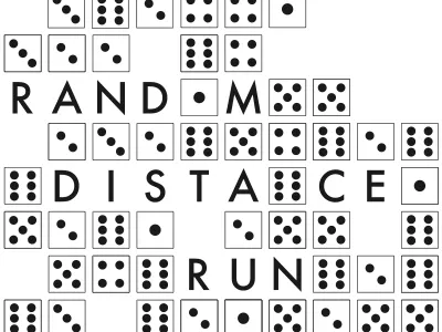 Random Distance Run (Front) carnegie mellon cmu dice futura random distance run rdr scs tshirt