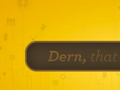 Dern, that oven is hot. css3 design interface design ui user interface web design