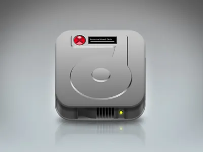 Icon Hard Disk apple disk icon icons ios iphone