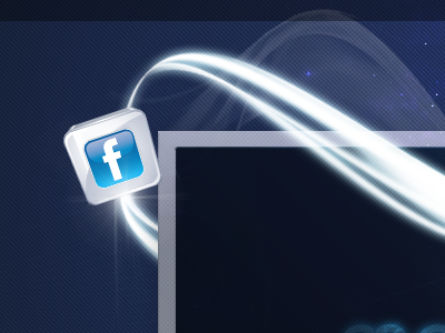 Landing page light monitor photoshop space texture