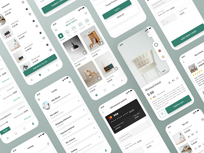 Furniture - Mobile app app app design app ui design clean design design ecommerce ecommerce app furniture furniture app furniture app design furniture store mobile app mobile app design mobile app ui mobile application online shop shop ui design ux design web app