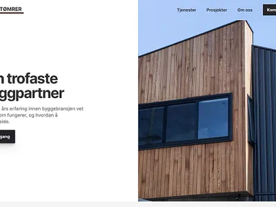 Example: ABC Tømrer animation animations branding cms contactform contractor design framer framertemplate graphic design handy illustration logo projects ui