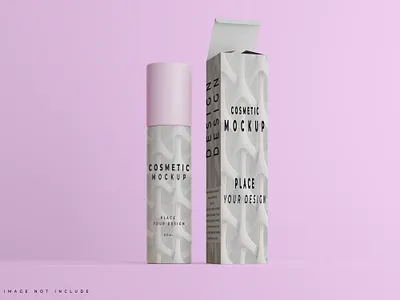 Mock up for cosmetic and packaging design branding mockup ux