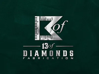 Diamond Fabrication Logo Design 3d 3d logo 3d logo design 3d logo designer 3d logo maker branding design graphic design illustration lettermark logo design logo logo design logo designer logo designers logo maker monogram logo design typography vector web designer website design