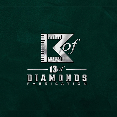 Diamond Fabrication Logo Design 3d 3d logo 3d logo design 3d logo designer 3d logo maker branding design graphic design illustration lettermark logo design logo logo design logo designer logo designers logo maker monogram logo design typography vector web designer website design