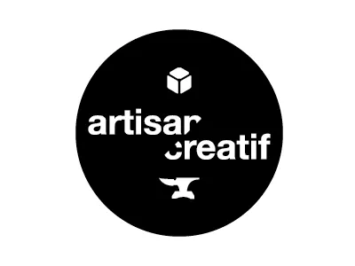Artisan Créatif Logo Concept 5 circle helvetica logo logo concept