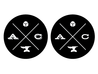 Artisan Créatif Logo Concept 6 & 7 circle hellenic wide initials logo logo concept slab serif