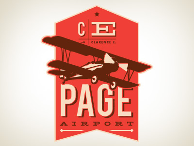 Clarence E. Page Airport Identity