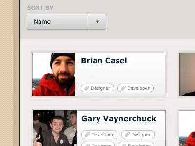 name cards boxes tags thumbnails