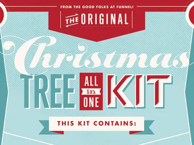 Funnel Christmas Tree Kit