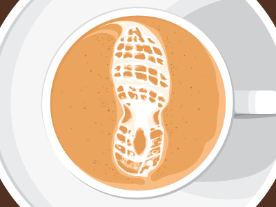 Java Jog branding illustration vector