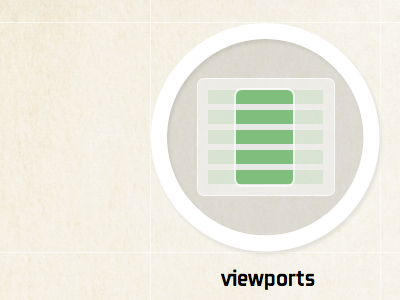 viewports mobile vector