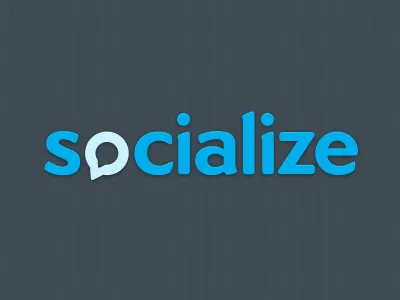 Socialize Logo Final blue final logo socialize