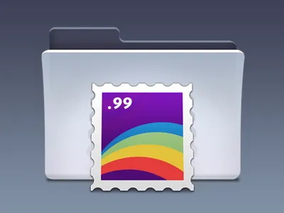 Zeu - Email apple aqua classic icon set stamp teaser