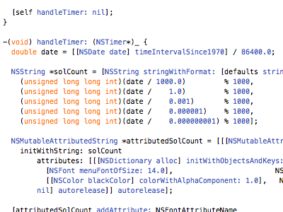 Numeric progression objective c source code text