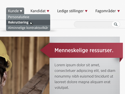 Recruit web buttons graphic web