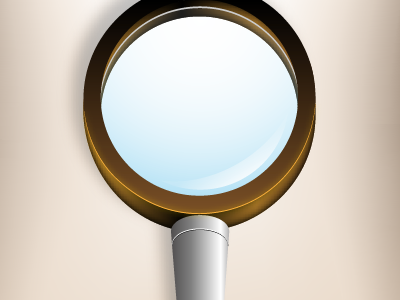 Loupe icon brown icon loupe vector