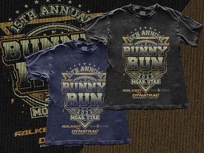 Bunny Run Event T Shirt custom design graphic design illustration t shirt design vector drawing vector graphics