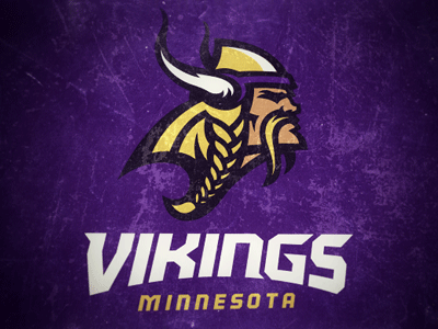 Minnesota Vikings Logo Concept football gridiron minnesota nfl vikings