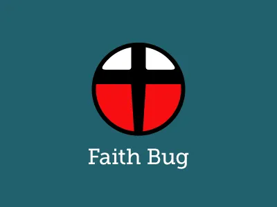 Faith Bug Logo christian identity logo