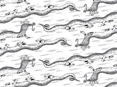 Dragon pattern button pack dragon grayscale pattern