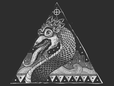 Antaboga Tee Design bountylist design illustration printmaking t shirt tees