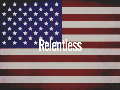 Relentless america flag osamaisdead political