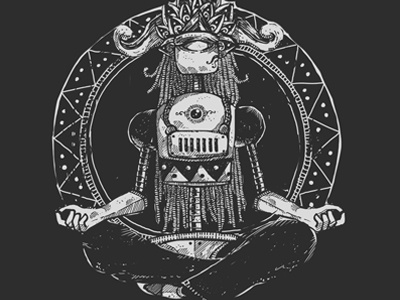 Astral Tee Design bountylist design illustration printmaking t shirt tees