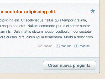 Crear nueva pregunta buttons css3 gradient icons save saved socorromama star